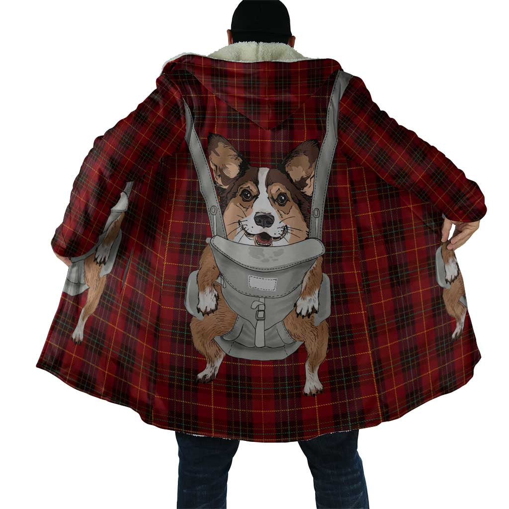 Front Carrier Dog Pembroke Welsh Corgi Christmas Cloak Xmas Holiday Patterns - Wonder Print Shop