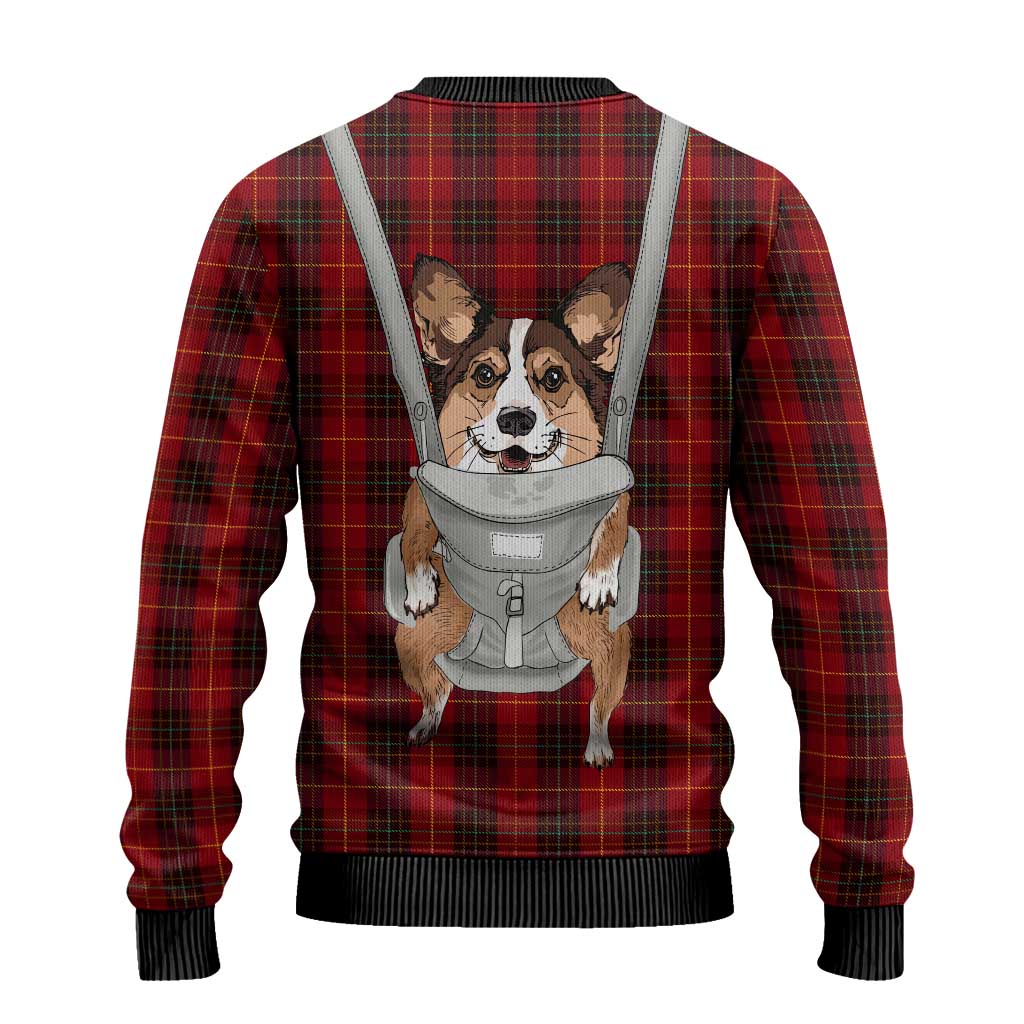 Front Carrier Dog Pembroke Welsh Corgi Christmas Ugly Christmas Sweater Xmas Holiday Patterns - Wonder Print Shop