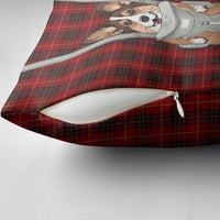 Front Carrier Dog Pembroke Welsh Corgi Christmas Pillow Cover Xmas Holiday Patterns - Wonder Print Shop