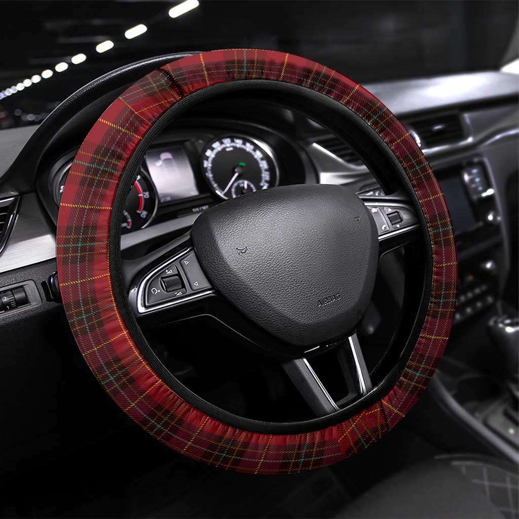Front Carrier Dog Pembroke Welsh Corgi Christmas Steering Wheel Cover Xmas Holiday Patterns - Wonder Print Shop