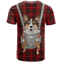 Front Carrier Dog Pembroke Welsh Corgi Christmas T Shirt Xmas Holiday Patterns - Wonder Print Shop