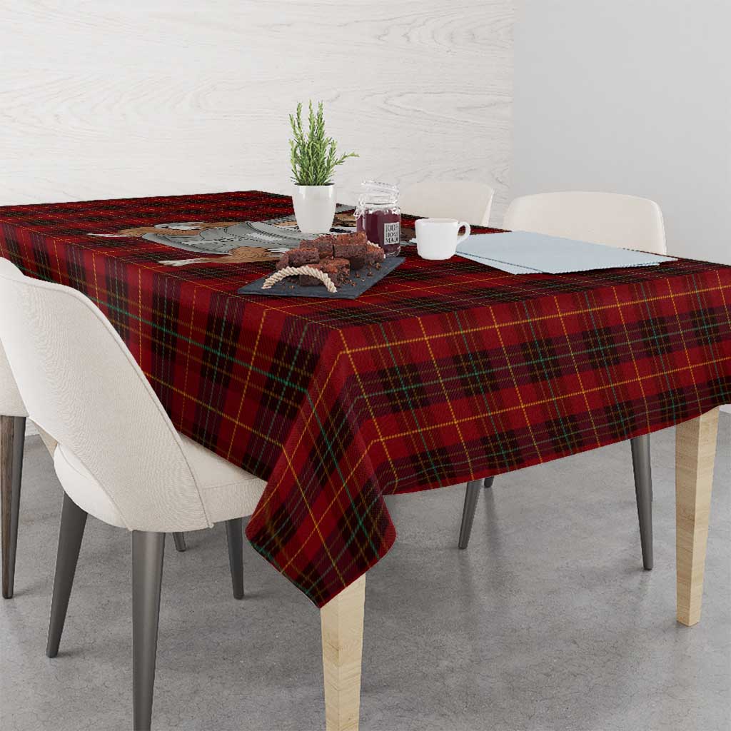 Front Carrier Dog Pembroke Welsh Corgi Christmas Tablecloth Xmas Holiday Patterns - Wonder Print Shop