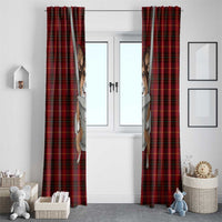 Front Carrier Dog Pembroke Welsh Corgi Christmas Window Curtain Xmas Holiday Patterns - Wonder Print Shop