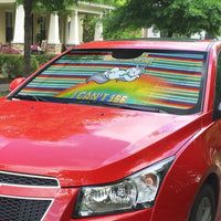 Funny Unicorn Sometimes When I Close My Eyes Christmas Auto Sun Shade Xmas Holiday Patterns - Wonder Print Shop