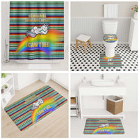 Funny Unicorn Sometimes When I Close My Eyes Christmas Bathroom Set Xmas Holiday Patterns - Wonder Print Shop
