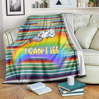 Funny Unicorn Sometimes When I Close My Eyes Christmas Blanket Xmas Holiday Patterns - Wonder Print Shop