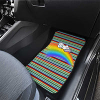 Funny Unicorn Sometimes When I Close My Eyes Christmas Car Mats Xmas Holiday Patterns - Wonder Print Shop