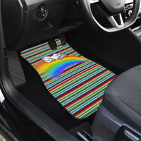Funny Unicorn Sometimes When I Close My Eyes Christmas Car Mats Xmas Holiday Patterns - Wonder Print Shop