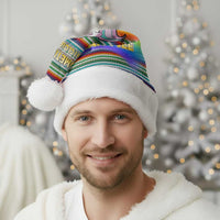 Funny Unicorn Sometimes When I Close My Eyes Christmas Santa Hat Xmas Holiday Patterns - Wonder Print Shop