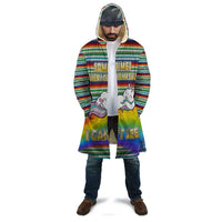 Funny Unicorn Sometimes When I Close My Eyes Christmas Cloak Xmas Holiday Patterns - Wonder Print Shop