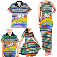 Funny Unicorn Sometimes When I Close My Eyes Christmas Family Matching Tank Maxi Dress and Hawaiian Shirt Xmas Holiday Patterns - Wonder Print Shop