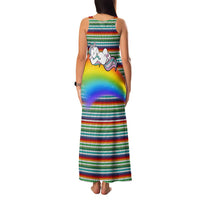 Funny Unicorn Sometimes When I Close My Eyes Christmas Family Matching Tank Maxi Dress and Hawaiian Shirt Xmas Holiday Patterns - Wonder Print Shop