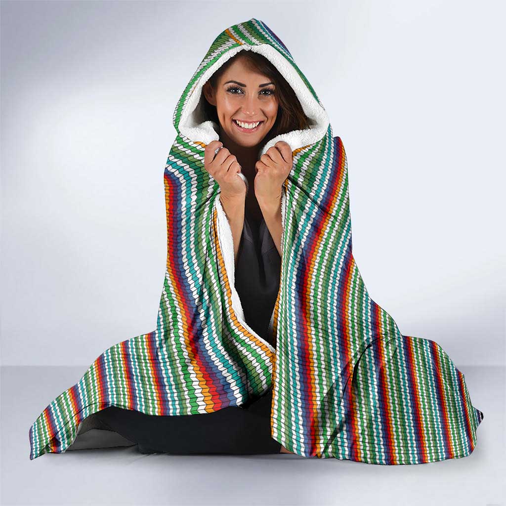 Funny Unicorn Sometimes When I Close My Eyes Christmas Hooded Blanket Xmas Holiday Patterns - Wonder Print Shop
