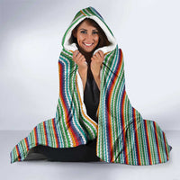 Funny Unicorn Sometimes When I Close My Eyes Christmas Hooded Blanket Xmas Holiday Patterns - Wonder Print Shop