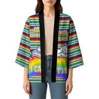 Funny Unicorn Sometimes When I Close My Eyes Christmas Kimono Xmas Holiday Patterns - Wonder Print Shop