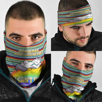 Funny Unicorn Sometimes When I Close My Eyes Christmas Neck Gaiter Xmas Holiday Patterns - Wonder Print Shop