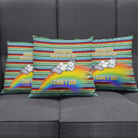 Funny Unicorn Sometimes When I Close My Eyes Christmas Pillow Cover Xmas Holiday Patterns - Wonder Print Shop