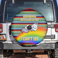 Funny Unicorn Sometimes When I Close My Eyes Christmas Spare Tire Cover Xmas Holiday Patterns - Wonder Print Shop