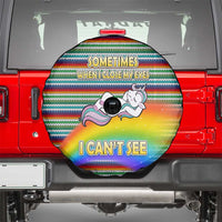 Funny Unicorn Sometimes When I Close My Eyes Christmas Spare Tire Cover Xmas Holiday Patterns - Wonder Print Shop