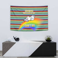 Funny Unicorn Sometimes When I Close My Eyes Christmas Tapestry Xmas Holiday Patterns - Wonder Print Shop