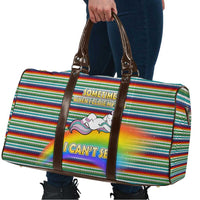 Funny Unicorn Sometimes When I Close My Eyes Christmas Travel Bag Xmas Holiday Patterns - Wonder Print Shop
