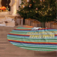 Funny Unicorn Sometimes When I Close My Eyes Christmas Tree Skirt Xmas Holiday Patterns - Wonder Print Shop