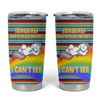 Funny Unicorn Sometimes When I Close My Eyes Christmas Tumbler Cup Xmas Holiday Patterns - Wonder Print Shop