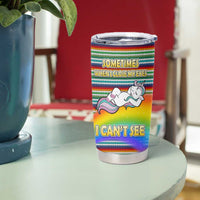 Funny Unicorn Sometimes When I Close My Eyes Christmas Tumbler Cup Xmas Holiday Patterns - Wonder Print Shop