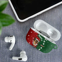 German Shepherd Merry Christmas Christmas AirPods Case Xmas Holiday Patterns - Wonder Print Shop