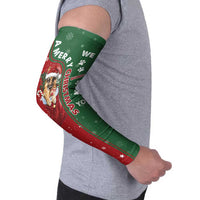 German Shepherd Merry Christmas Christmas Arm Sleeves Xmas Holiday Patterns - Wonder Print Shop