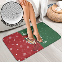 German Shepherd Merry Christmas Christmas Bathroom Set Xmas Holiday Patterns - Wonder Print Shop