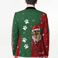 German Shepherd Merry Christmas Christmas Blazer Xmas Holiday Patterns - Wonder Print Shop