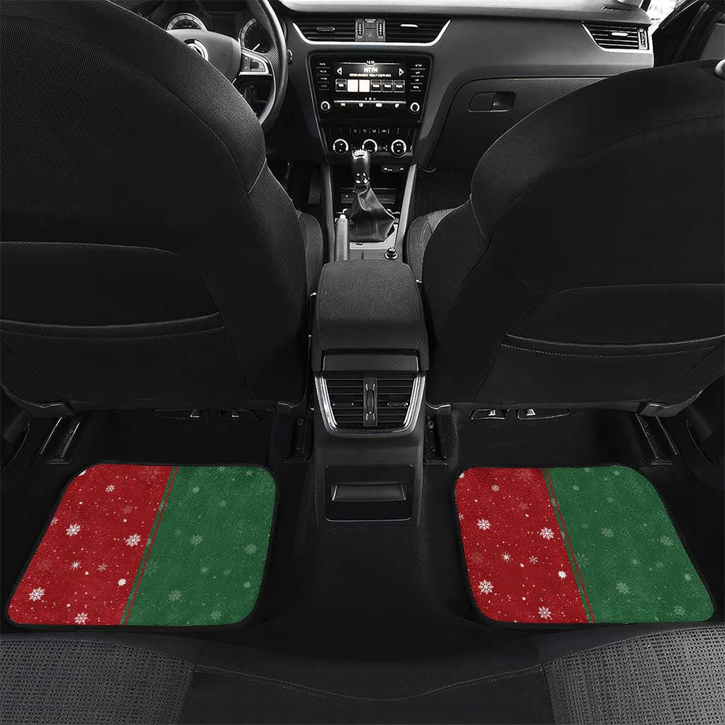 German Shepherd Merry Christmas Christmas Car Mats Xmas Holiday Patterns - Wonder Print Shop