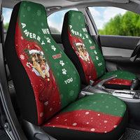 German Shepherd Merry Christmas Christmas Car Seat Cover Xmas Holiday Patterns - Wonder Print Shop