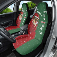 German Shepherd Merry Christmas Christmas Car Seat Cover Xmas Holiday Patterns - Wonder Print Shop
