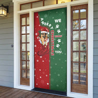 German Shepherd Merry Christmas Christmas Door Cover Xmas Holiday Patterns - Wonder Print Shop