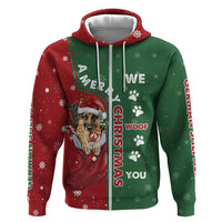 German Shepherd Merry Christmas Christmas Hoodie Xmas Holiday Patterns - Wonder Print Shop