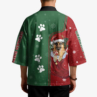 German Shepherd Merry Christmas Christmas Kimono Xmas Holiday Patterns - Wonder Print Shop