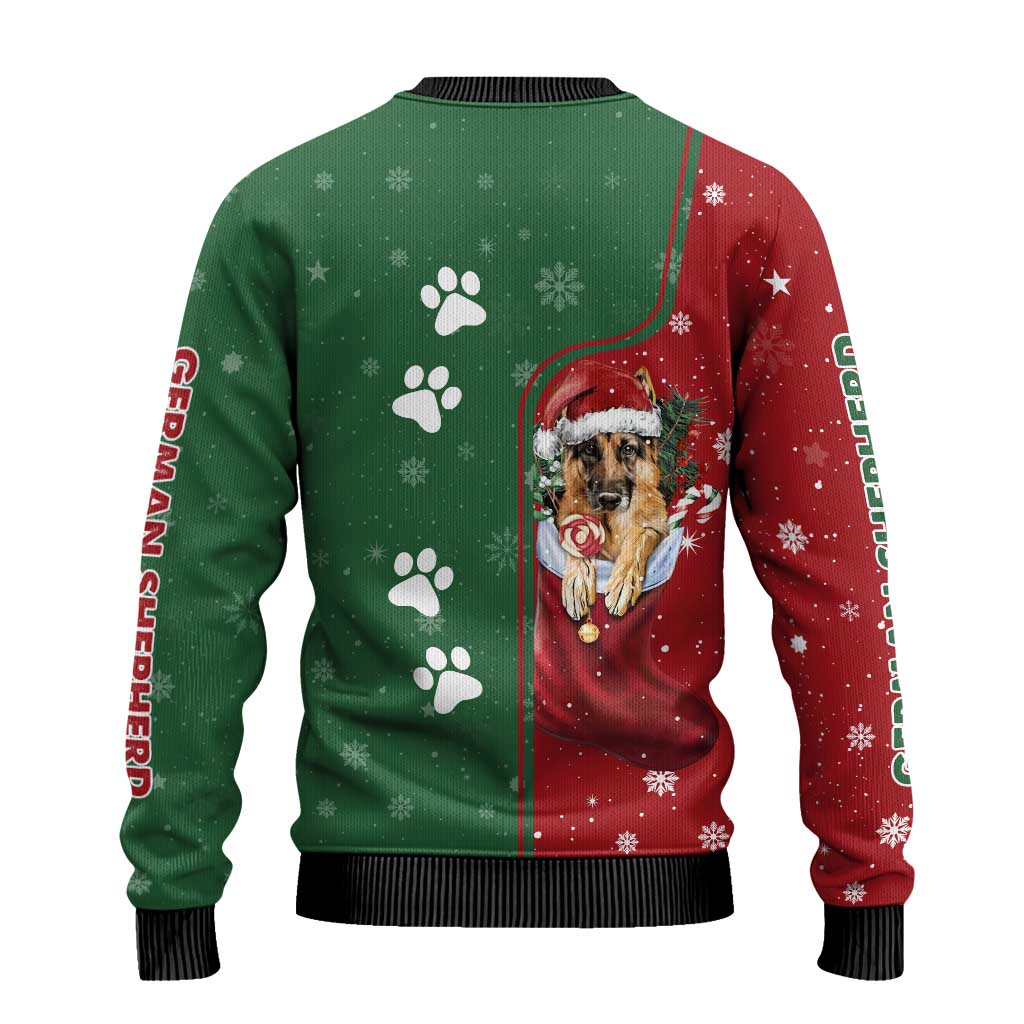 German Shepherd Merry Christmas Ugly Christmas Sweater Xmas Holiday Patterns - Wonder Print Shop