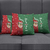 German Shepherd Merry Christmas Christmas Pillow Cover Xmas Holiday Patterns - Wonder Print Shop