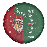 German Shepherd Merry Christmas Christmas Spare Tire Cover Xmas Holiday Patterns - Wonder Print Shop