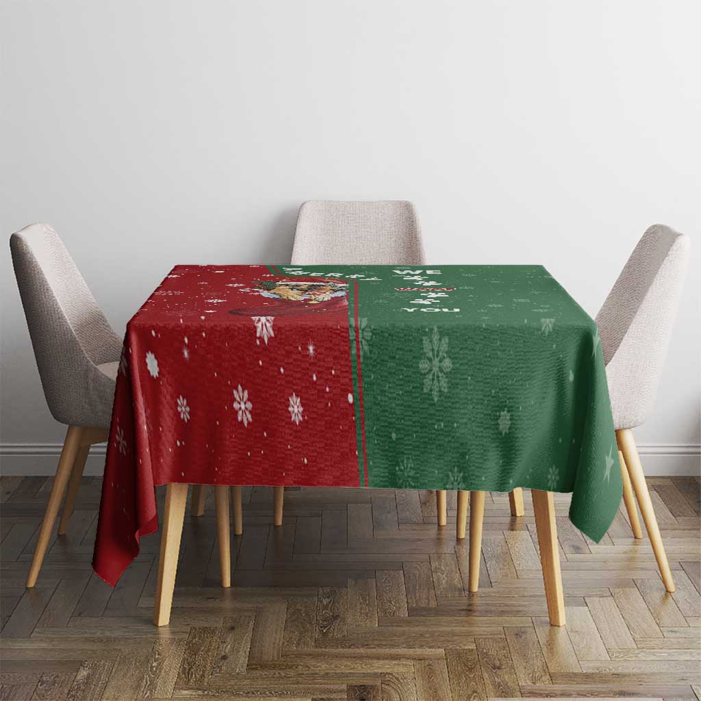 German Shepherd Merry Christmas Christmas Tablecloth Xmas Holiday Patterns - Wonder Print Shop