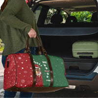 German Shepherd Merry Christmas Christmas Travel Bag Xmas Holiday Patterns - Wonder Print Shop