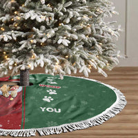 German Shepherd Merry Christmas Tree Skirt Xmas Holiday Patterns - Wonder Print Shop