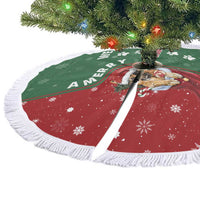German Shepherd Merry Christmas Tree Skirt Xmas Holiday Patterns - Wonder Print Shop