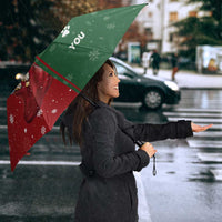 German Shepherd Merry Christmas Christmas Umbrella Xmas Holiday Patterns - Wonder Print Shop