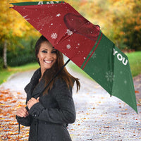 German Shepherd Merry Christmas Christmas Umbrella Xmas Holiday Patterns - Wonder Print Shop