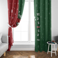 German Shepherd Merry Christmas Christmas Window Curtain Xmas Holiday Patterns - Wonder Print Shop