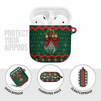 German Shepherd Ornament Christmas AirPods Case Xmas Holiday Patterns - Wonder Print Shop