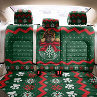 German Shepherd Ornament Christmas Back Car Seat Cover Xmas Holiday Patterns - Wonder Print Shop